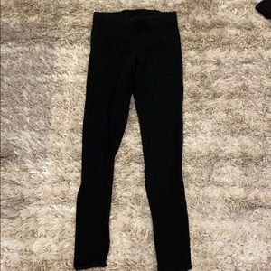 Pink cotton leggings